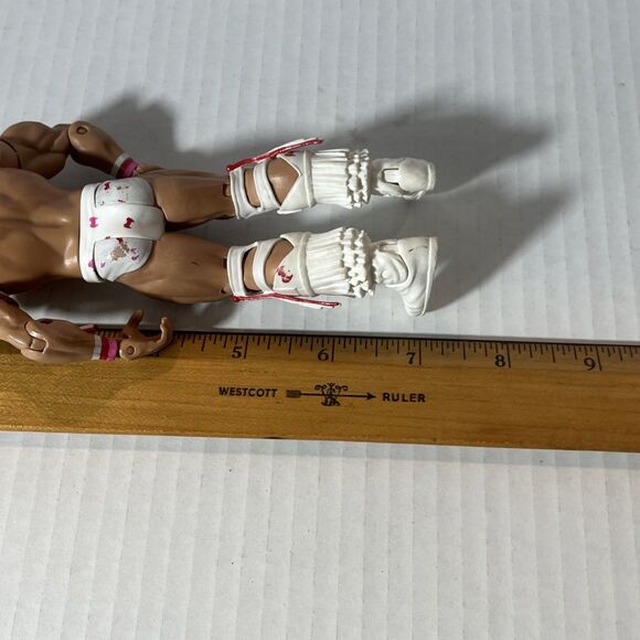 WWE WWF WCW Mattel The Ultimate Warrior Basic Series Wrestling Figure 2012 LF83 - Picture 8 of 8